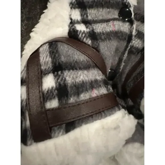 Warm Dog Clothes for Small Dog or Cat Coats Jacket Pet Sweater Grey, X-Small New - Picture 12 of 14